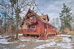 Secluded Johnsburg Retreat with Hot Tub and Fire Pit